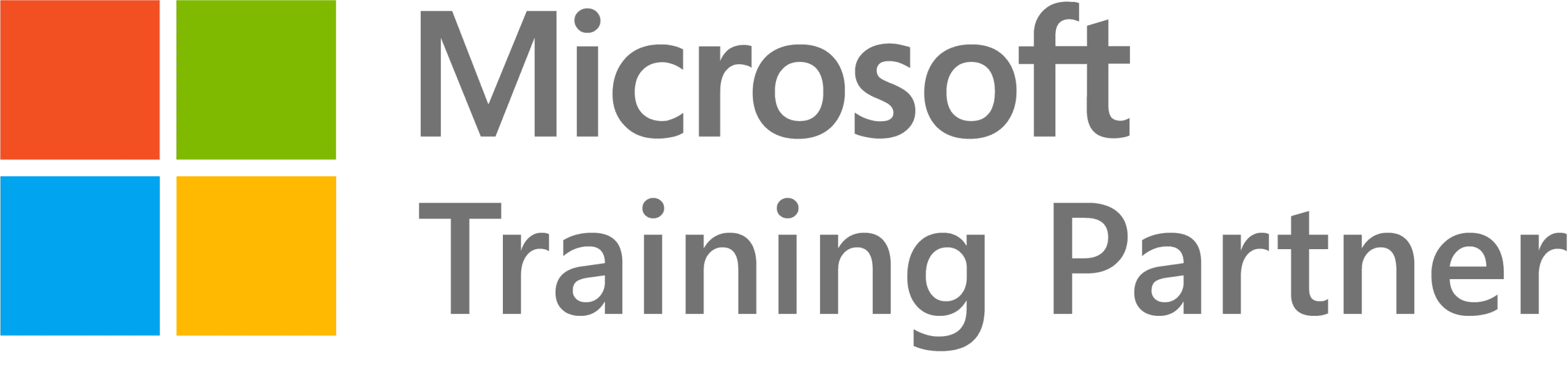 Logotipo de socio de formación de Microsoft@3x