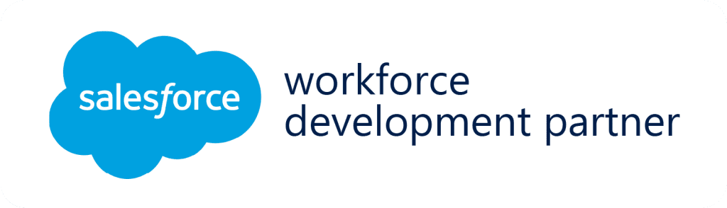 Salesforce Workforce Development Partner badge